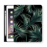 frontview of personalized iPad folio case with 3 design