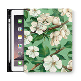 frontview of personalized iPad folio case with 6 design