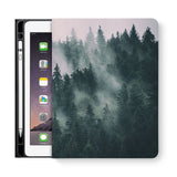 frontview of personalized iPad folio case with 5 design