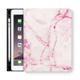 frontview of personalized iPad folio case with 3 design