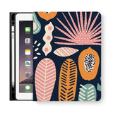 frontview of personalized iPad folio case with 5 design