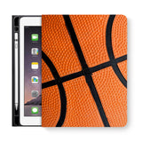 frontview of personalized iPad folio case with 1 design