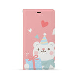 Front Side of Personalized Huawei Wallet Case with 5 design