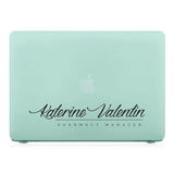 MacBook Case - Signature with Occupation 07