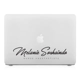 MacBook Case - Signature with Occupation 57