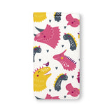 Front Side of Personalized Samsung Galaxy Wallet Case with 2 design