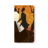 Front Side of Personalized Samsung Galaxy Wallet Case with 7 design