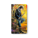 Front Side of Personalized Samsung Galaxy Wallet Case with 5 design