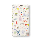 Front Side of Personalized Samsung Galaxy Wallet Case with 6 design