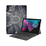 the Hero Image of Personalized Microsoft Surface Pro and Go Case with 01 design