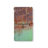 the front top view of midori style traveler's notebook with 7 design