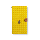 the front top view of midori style traveler's notebook with 7 design