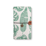 the front top view of midori style traveler's notebook with 7 design