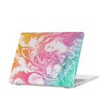 personalized microsoft laptop case features a lightweight two-piece design and Abstract Oil Painting print