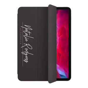 iPad Trifold Case - Signature with Occupation 36