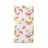 Front Side of Personalized iPhone Wallet Case with Butterfly design