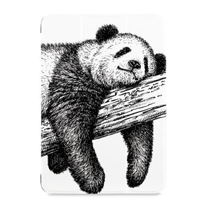 the front view of Personalized Samsung Galaxy Tab Case with Cute Animal design