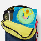 iPad SeeThru Casd with Beach Design has Secure closure