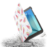 the drop protection feature of Personalized Samsung Galaxy Tab Case with Fruit Red design