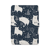 front view of personalized kindle paperwhite case with 03 design - swap